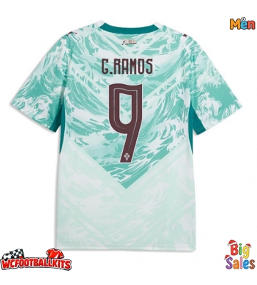 Portugal Goncalo Ramos #9 Replica Away Stadium Shirt World Cup 2026 Short Sleeve